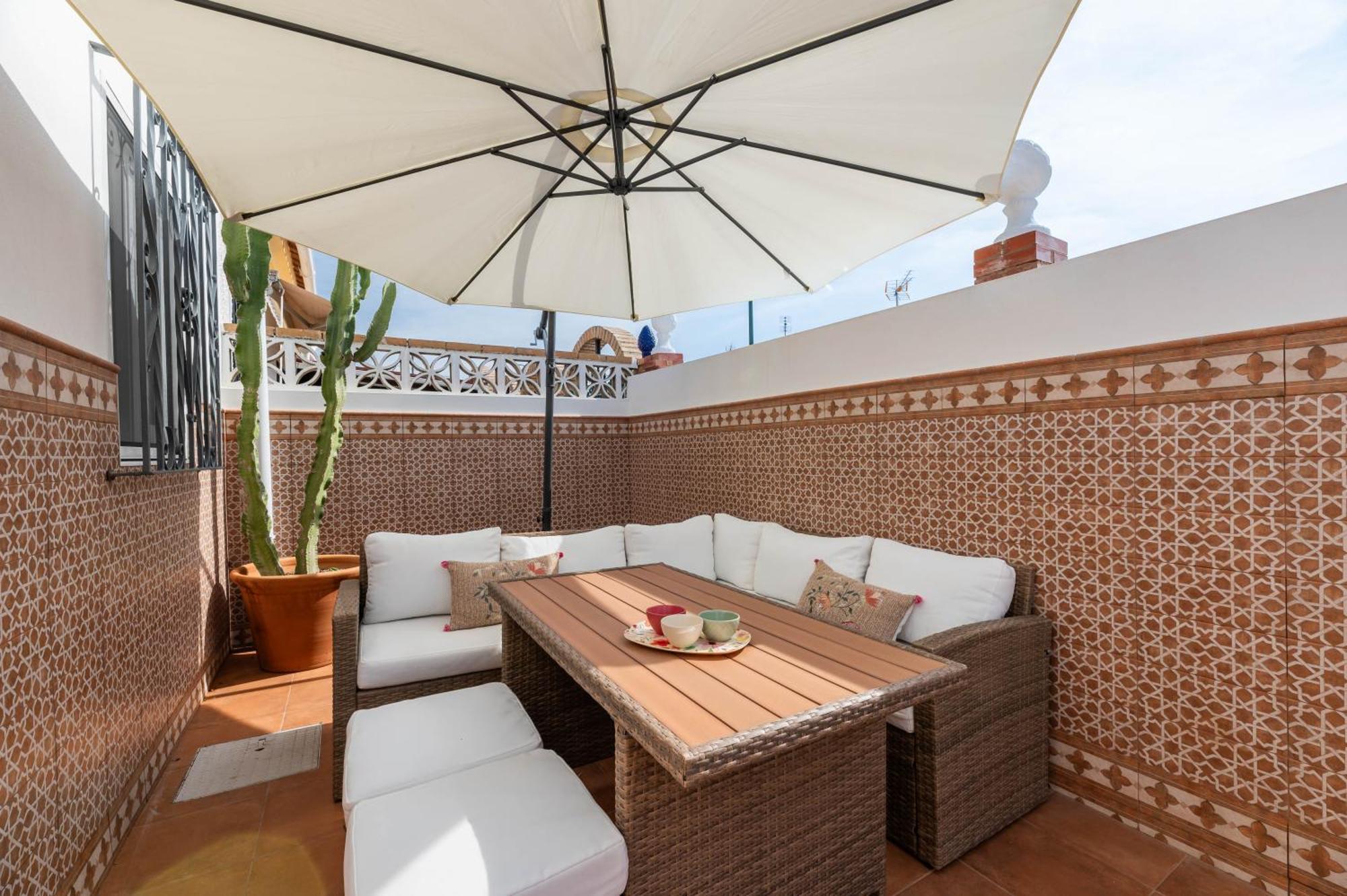 Casa Silvia - Piscina Y Playa Villa Malaga Exterior photo